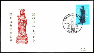 Belgia FDC 1979 Mi 2006 Christmas [GENT]